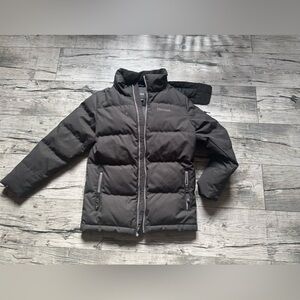 Boys or Girls Black Puffer Jacket